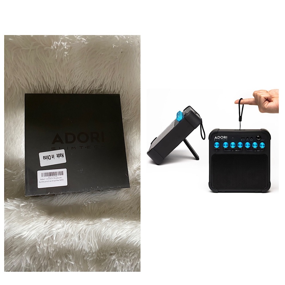 Bluetooth Mini Guitar Amp, Portable Guitar Amp with Rechargeable Type-C 10 Hour